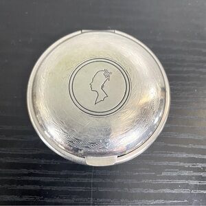 Antique Art Deco Armand Silver Tone Lady’s Compact Powder Case